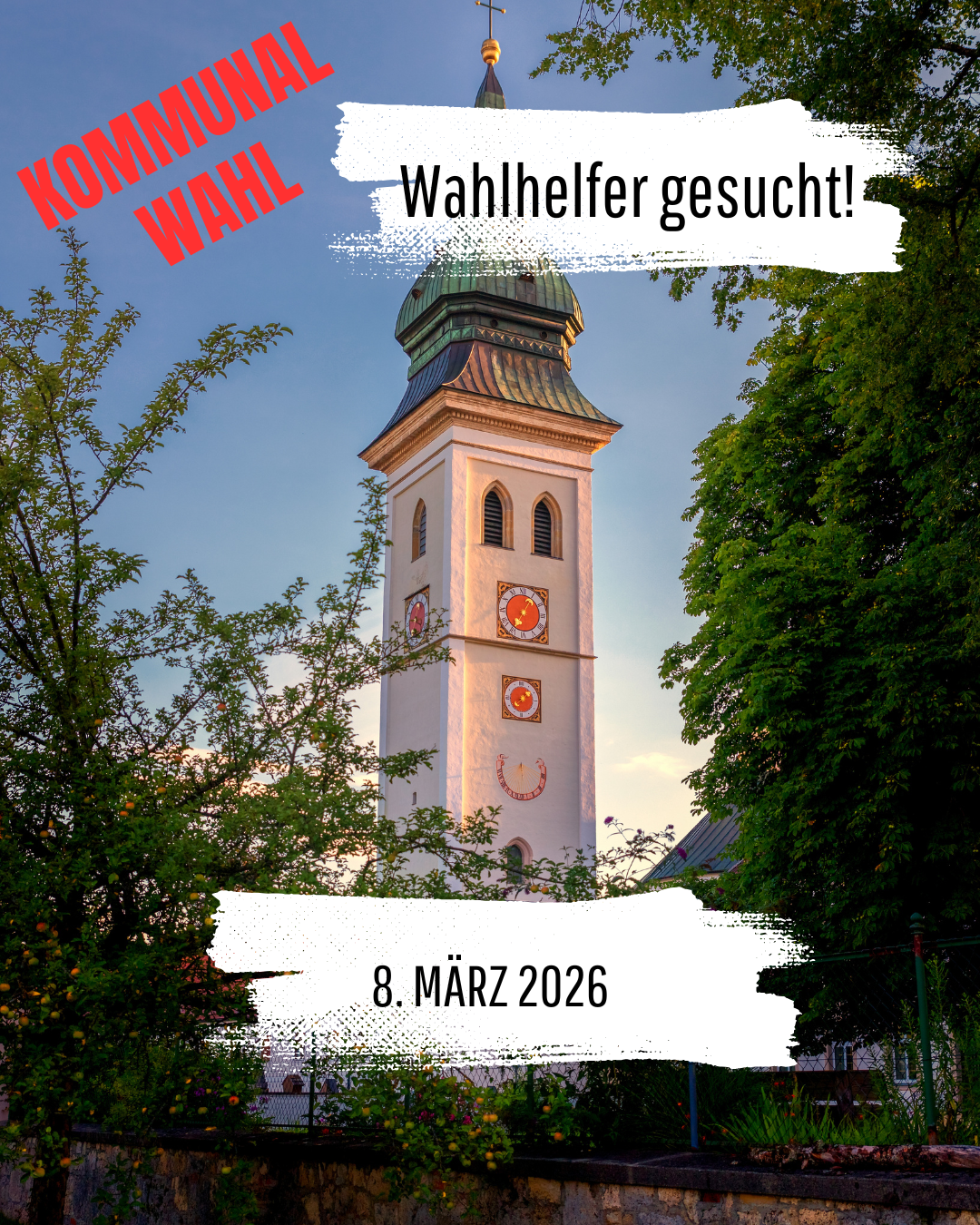 Kommunalwahl Wahlhelfer gesucht